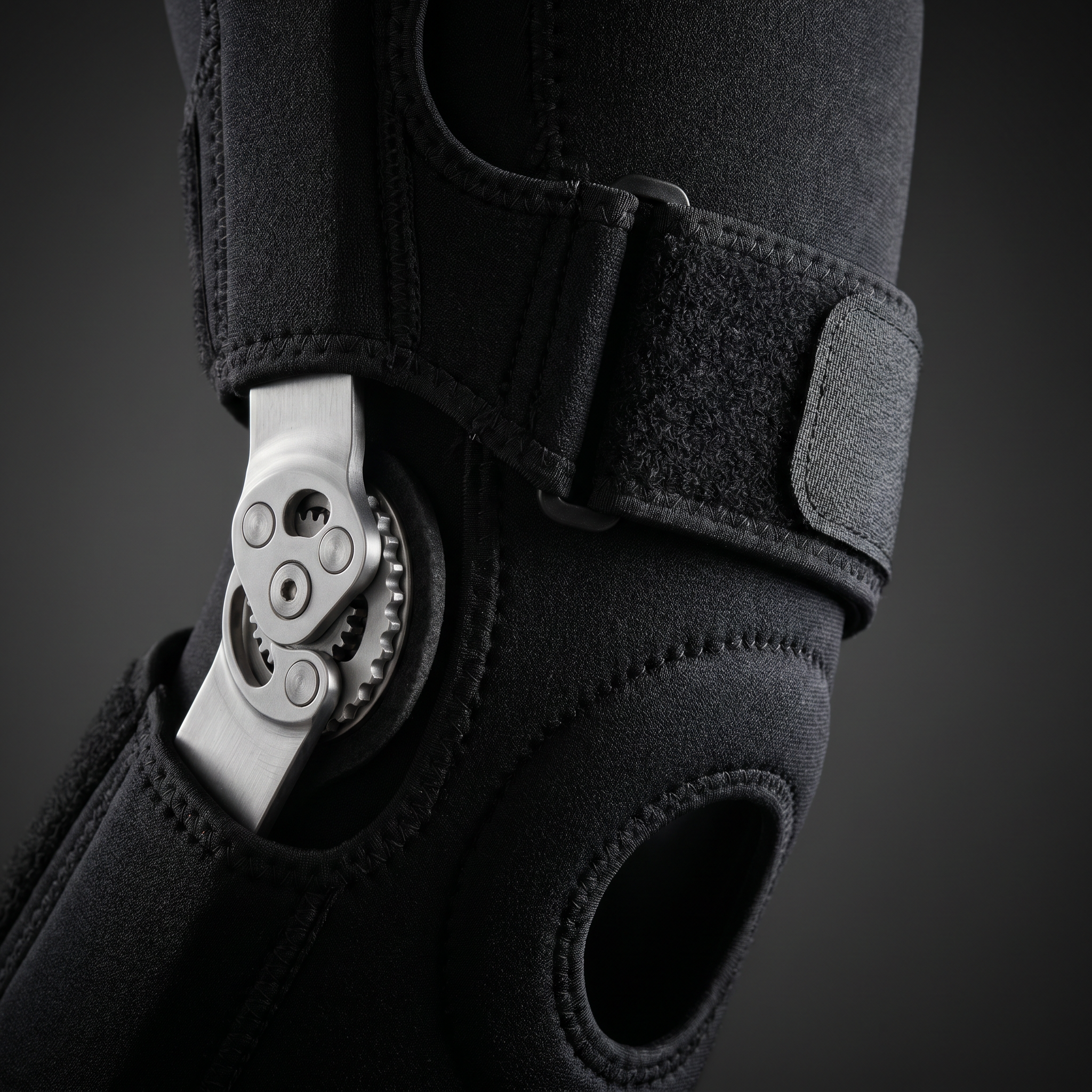 Acuity StabilKnee Pro Hinged Orthopedic Brace — detail view