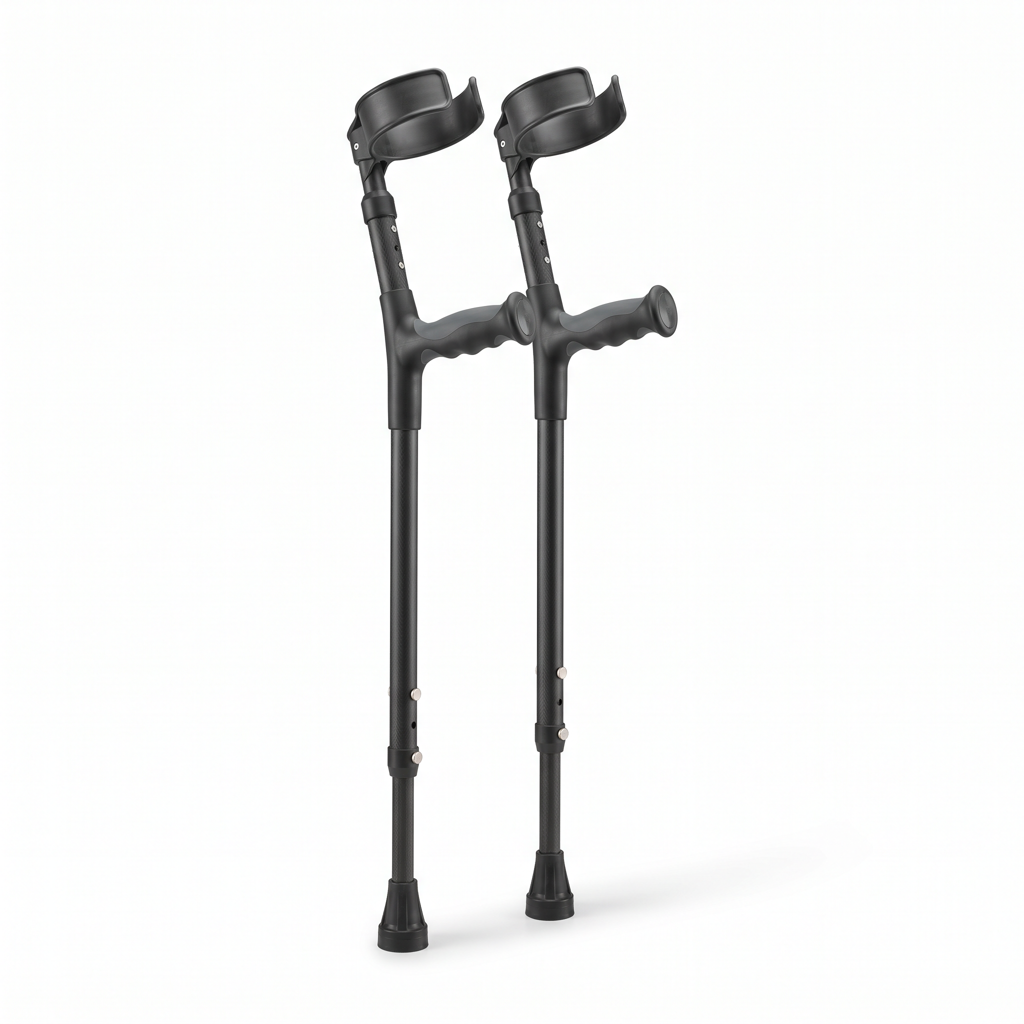 Acuity PrecisionGrip Carbon Fiber Forearm Crutches (Pair) — hero view