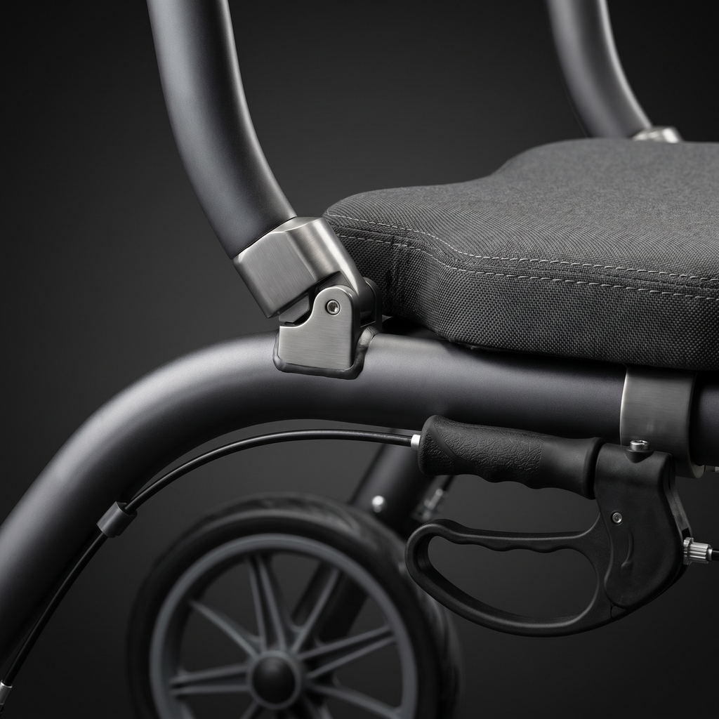 Acuity ProMobile Lightweight Rollator Walker — detail view