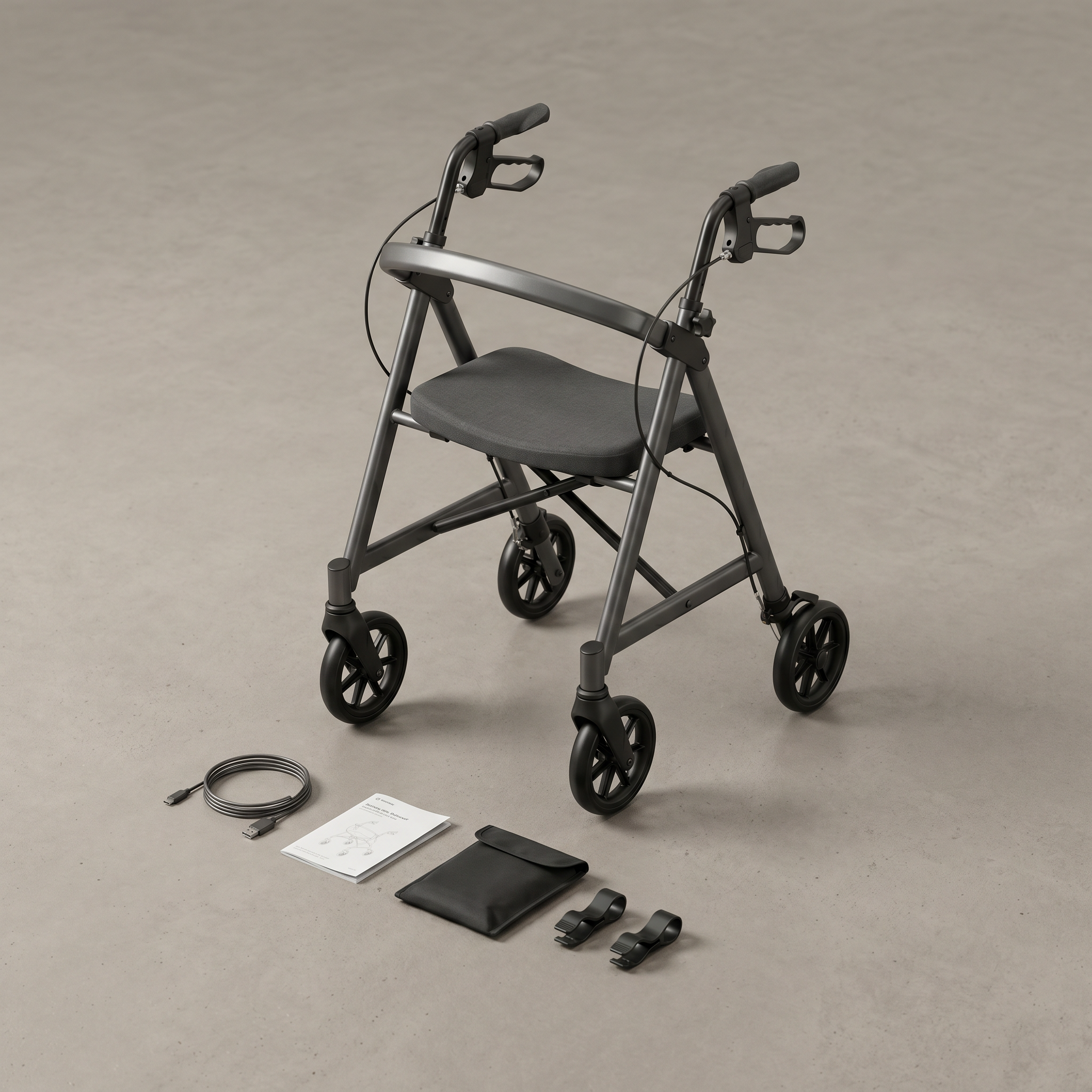 Acuity ProMobile Lightweight Rollator Walker — spec view