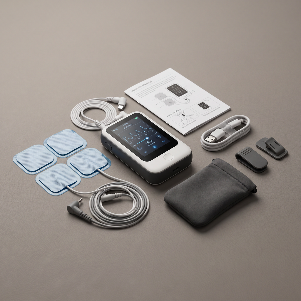 Acuity PulseStim Neuromuscular Electrostimulation Unit — spec view