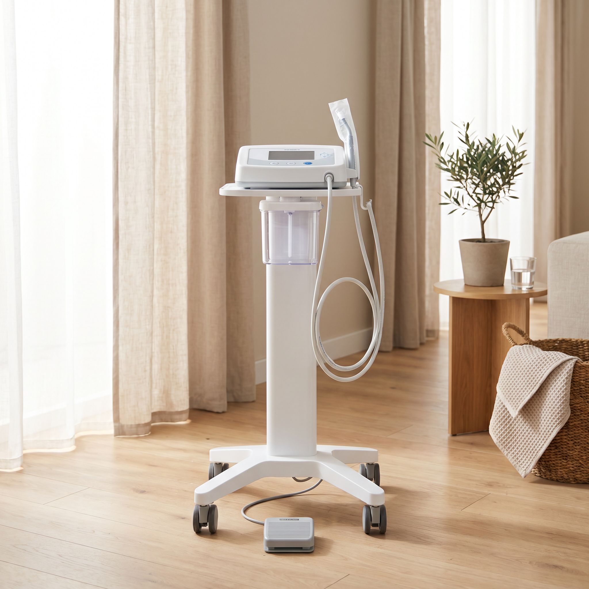 Acuity HydroPulse Surgical-Grade Wound Irrigation Station — lifestyle view