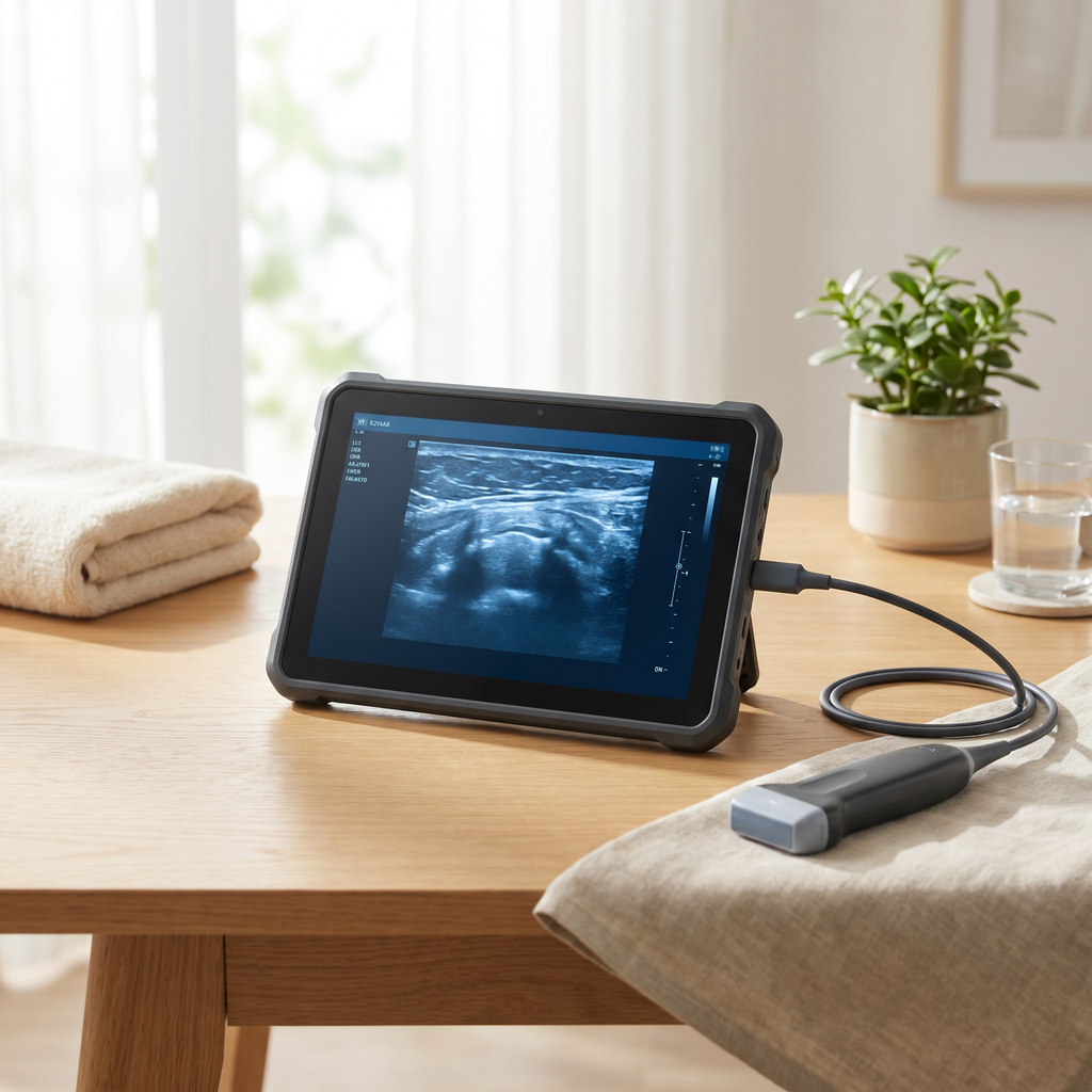 Acuity ScanSync Portable Diagnostic Ultrasound (Home Imaging) — lifestyle view