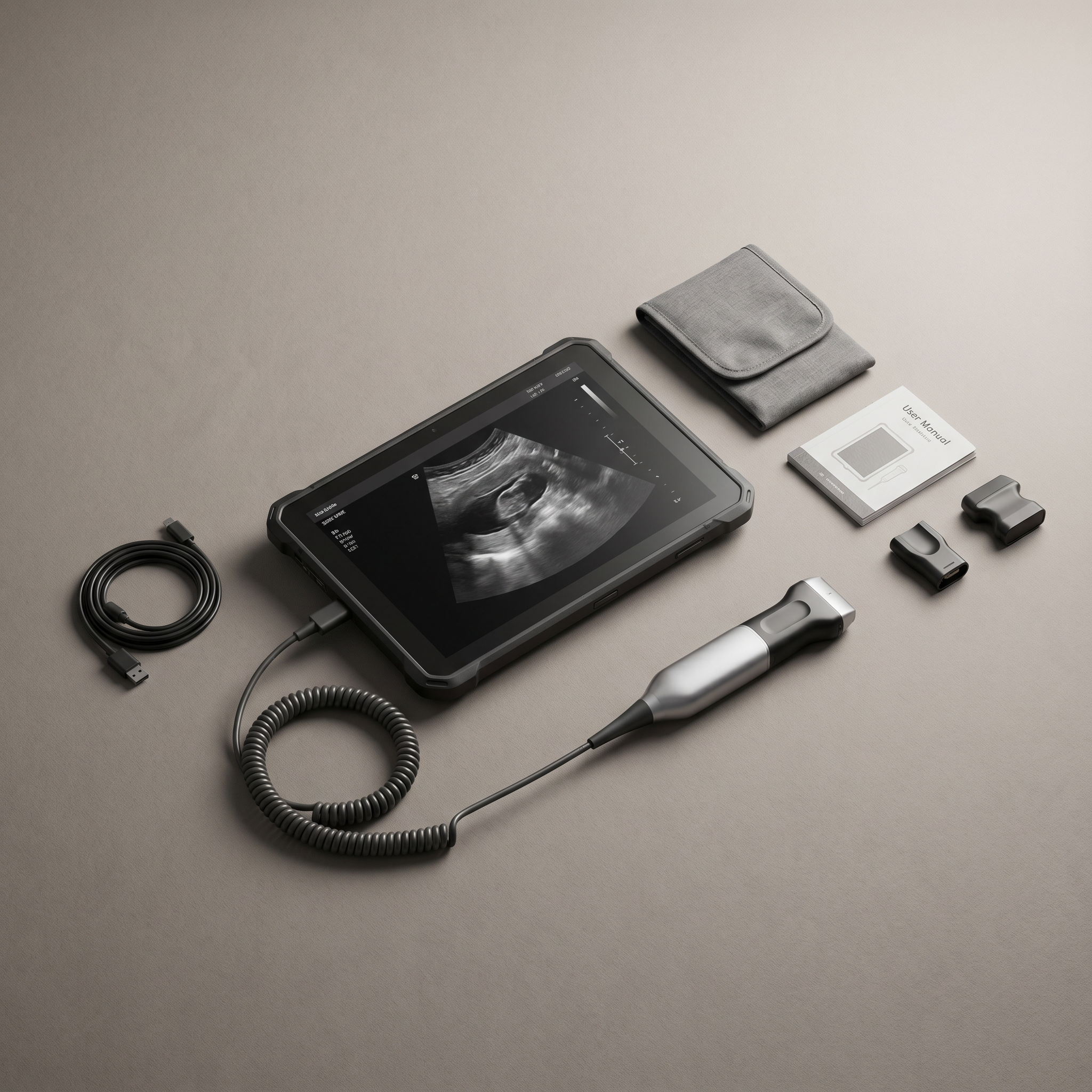 Acuity ScanSync Portable Diagnostic Ultrasound (Home Imaging) — spec view
