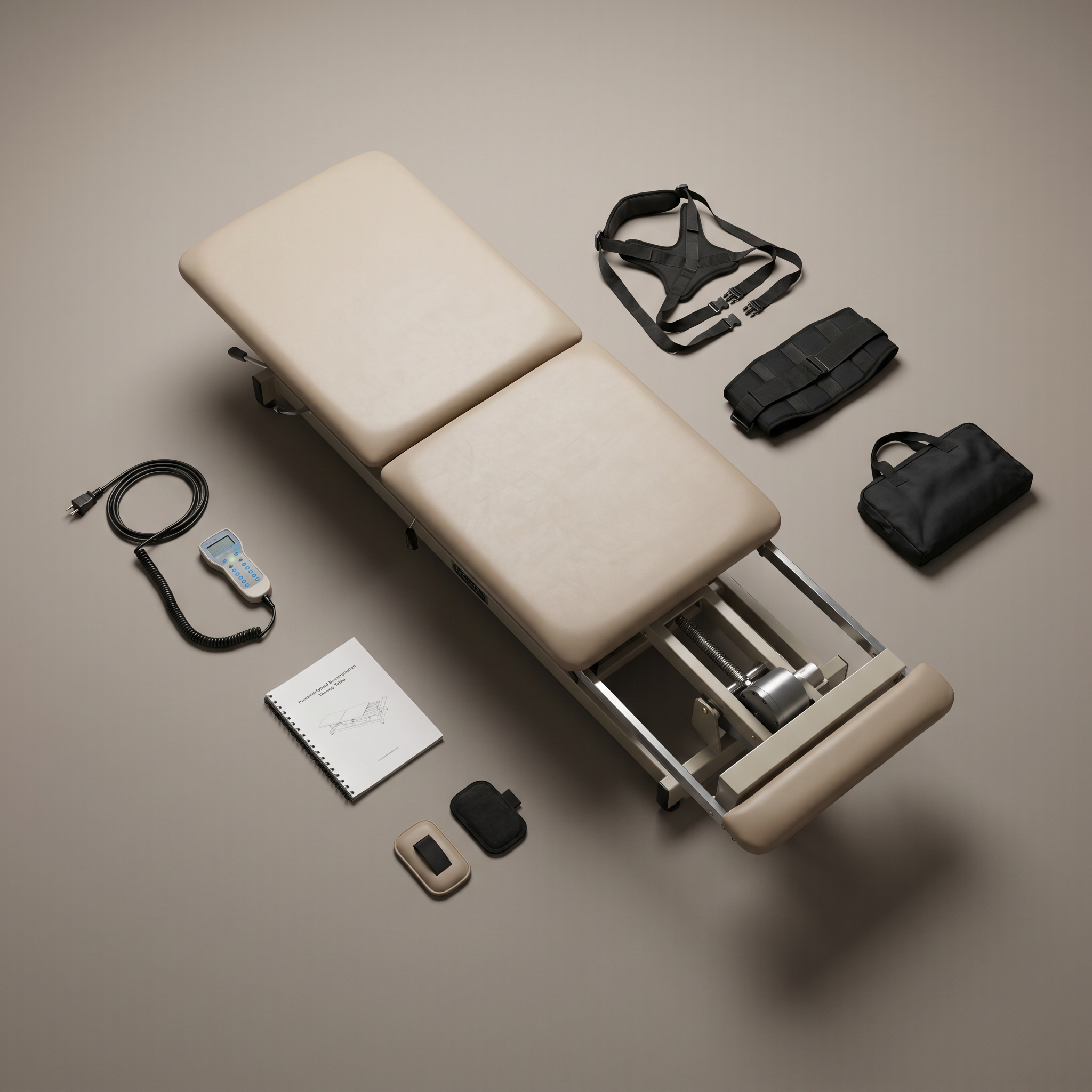 Acuity SpineFlex Powered Lumbar Decompression Table — spec view