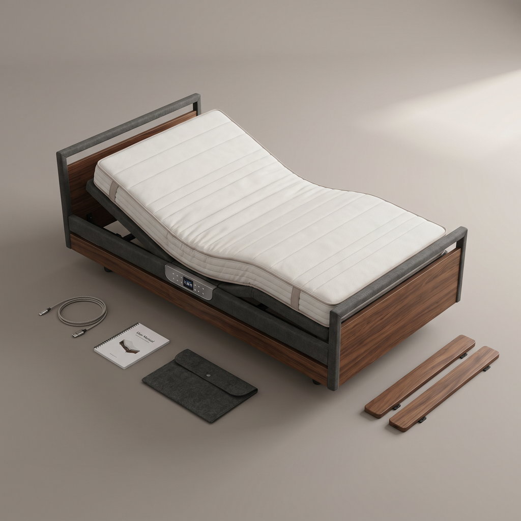 Acuity RecoverPod Smart Adjustable Recovery Bed — spec view